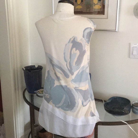 NWOT Deletta Anthropologie Tunic Asymmetrical Sz L - Picture 6 of 8